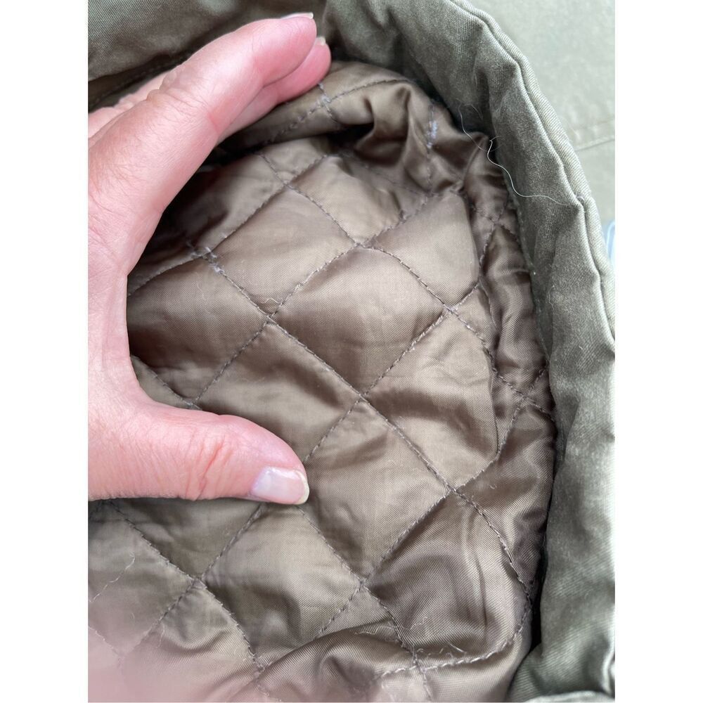 Love Tree size Medium army Green, military style coat. - Picture 5 of 8